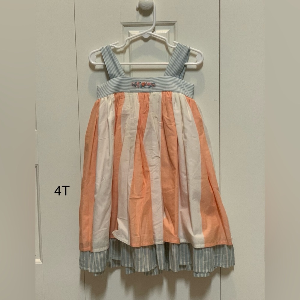 Well Dressed Wolf creamsicle dress